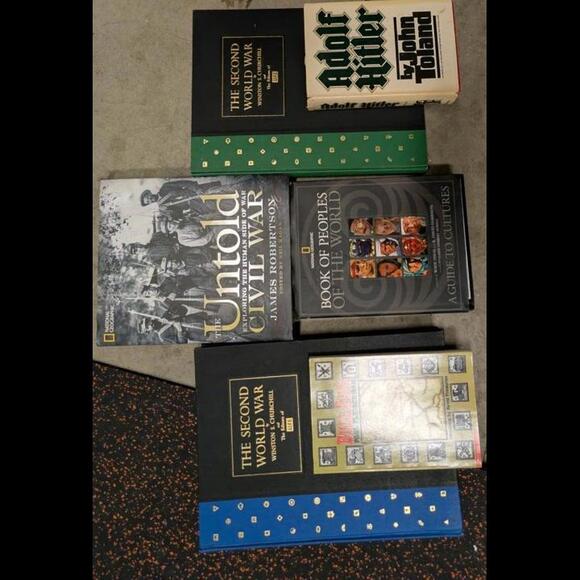 Set of Historical Books on WWII, Civil War, and Cultures - Picture 2 of 3